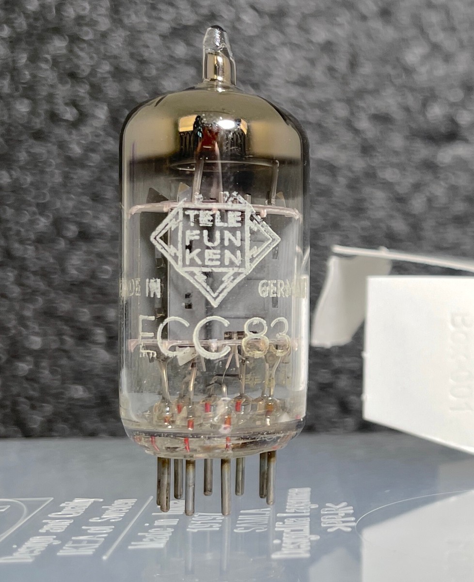 Telefunken ECC83/12AX7 #10 Dual Triode Tube Vintage Rare | eBay