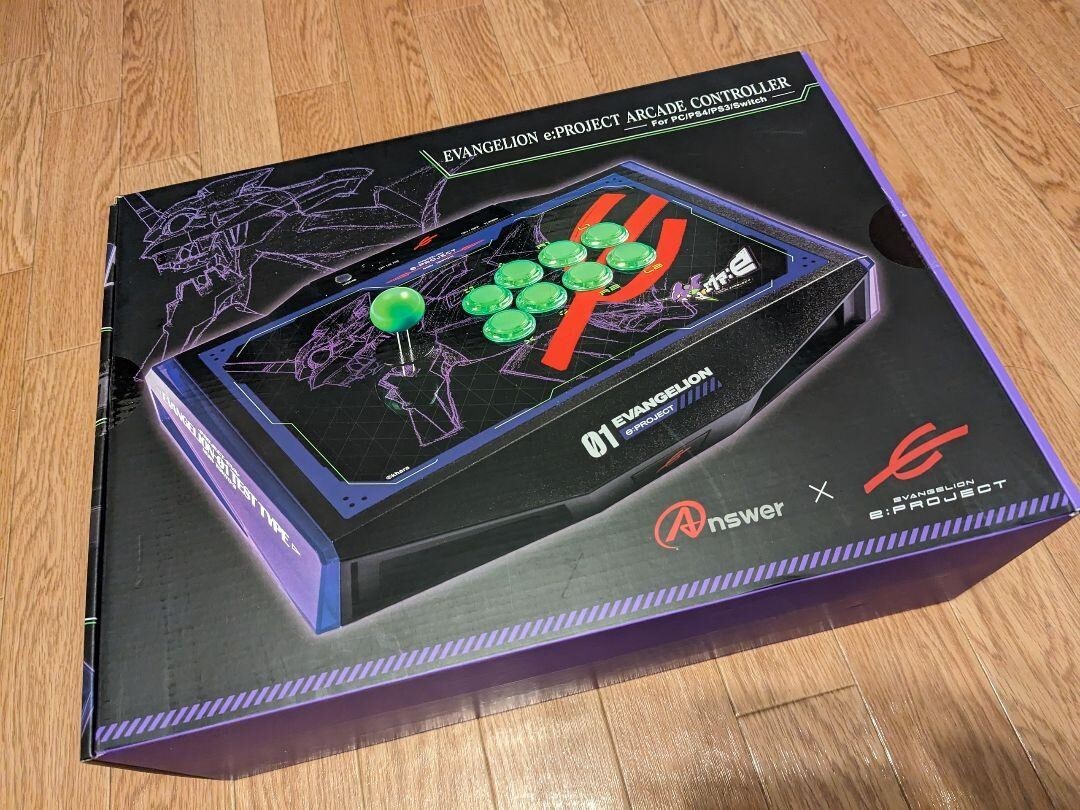 Answer EVANGELION e:PROJECT ARCADE CONTROLLER PC PS4 PS3 Switch