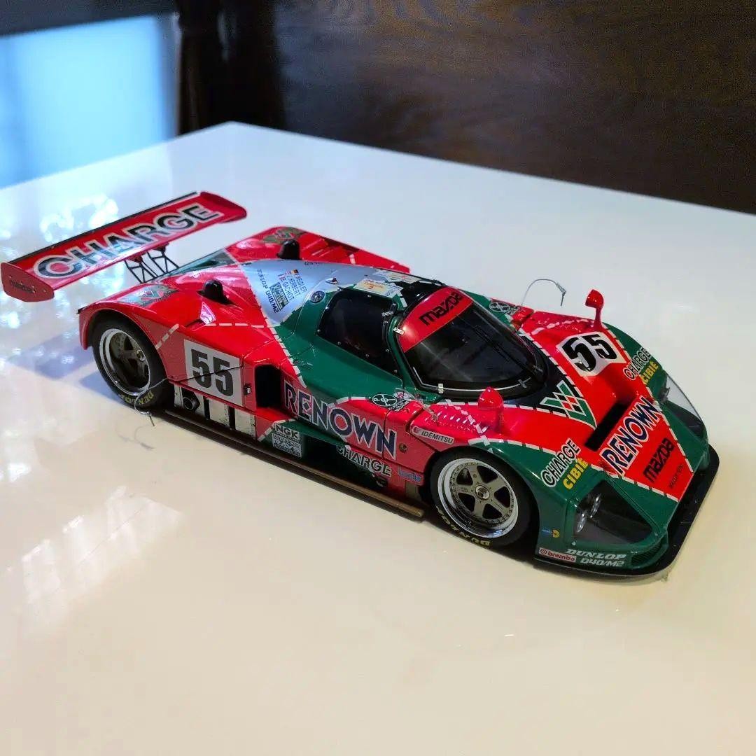 AUTOart 1/18 Mazda 787B 1991 Le Mans Winner Renown Charge Model