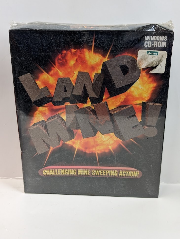 Land Mine Mine Sweeping Game Windows CD ROM Windows 95 / NT 1998