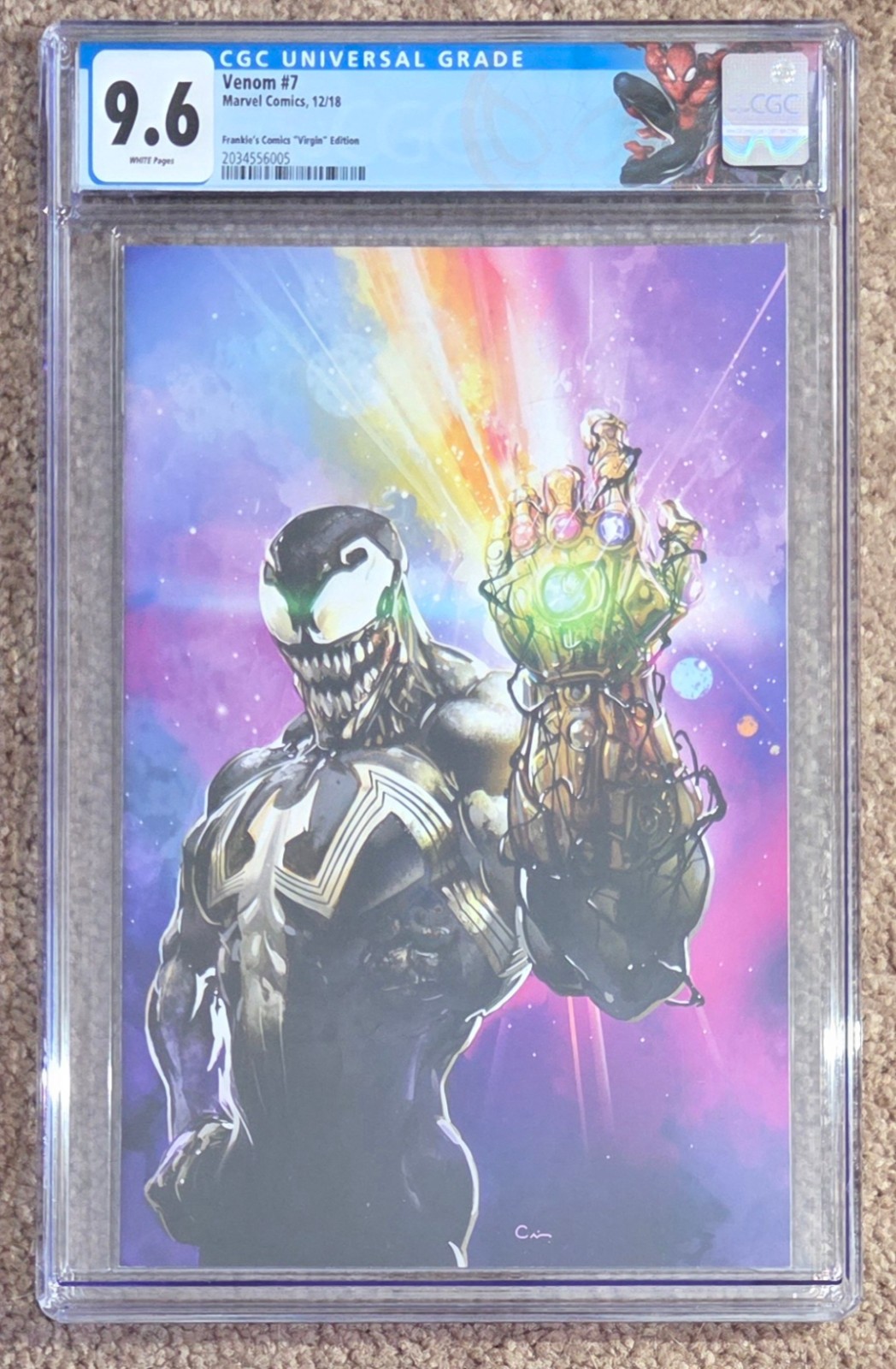 Venom #7 (Frankie's Comics Virgin Edition) Value - GoCollect