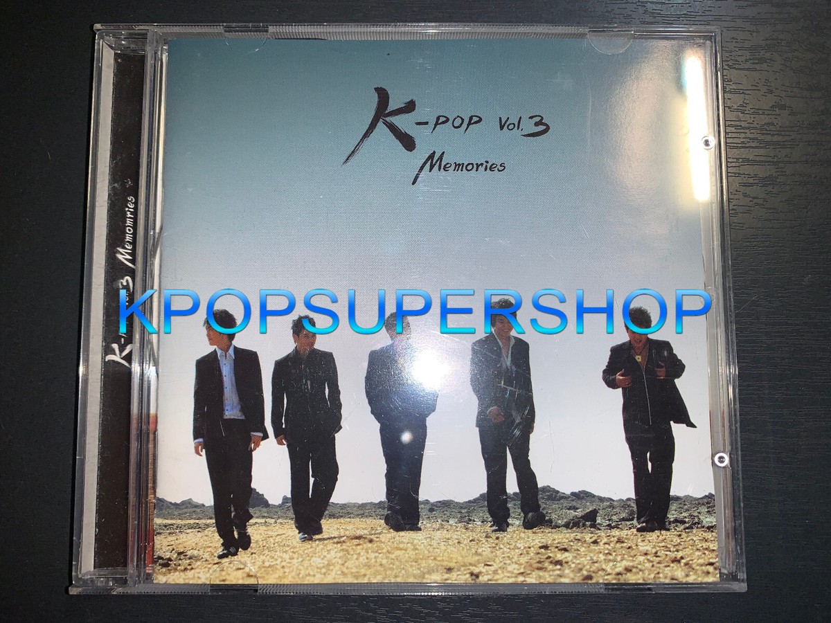 K-POP 3rd Album Memories CD Booklet Great OOP Rare 1st Gen KPOP