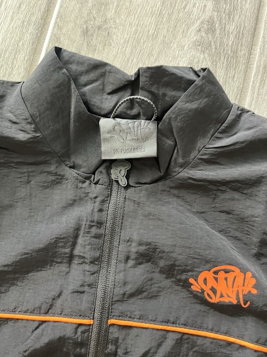 Syna World Shell Tracksuit “BLACK/ORANGE” | eBay
