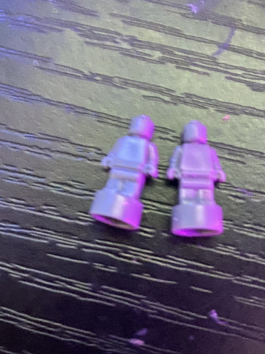 Lego Gray mini Statue Trophy X2 superhero Architecture Ninjago