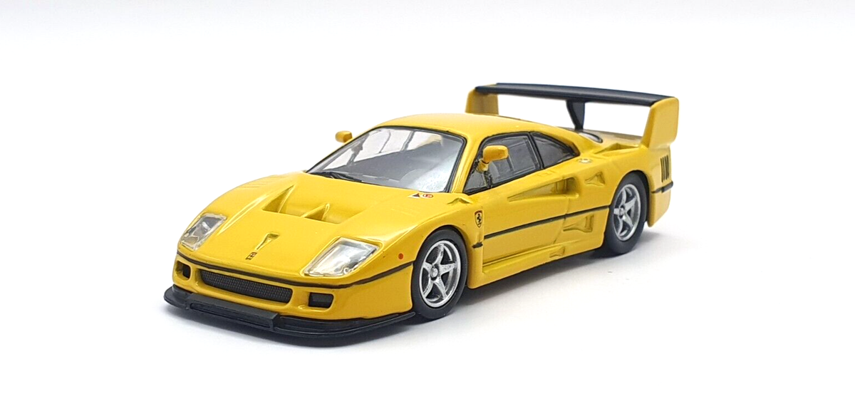 Kyosho 1/64 FERRARI F40 COMPETIZIONE YELLOW diecast car model