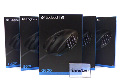 Logicool Logitech G600 MMO Gaming Mouse 20 Buttons 200dpi New in