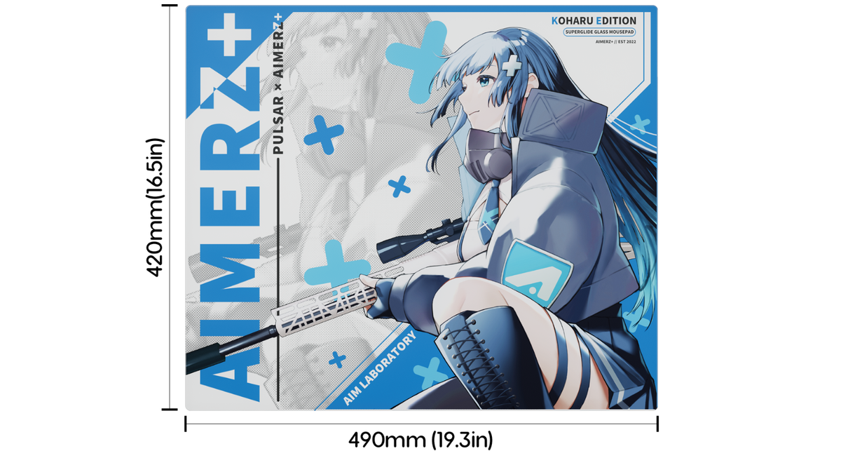 Pulsar Aimerz + Koharu Edition Superglide v2 XL Brand new mousepad