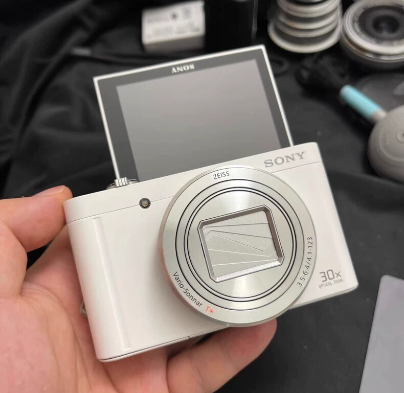 Sony Cyber-shot DSC-WX500 WHITE 18.2MP 30x Optical Zoom Camera