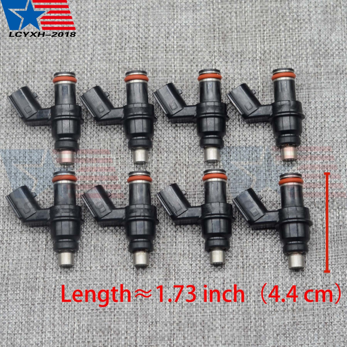 Set of 8 Fuel Injectors For Suzuki GSXR1000 2007 2008 K7 15710
