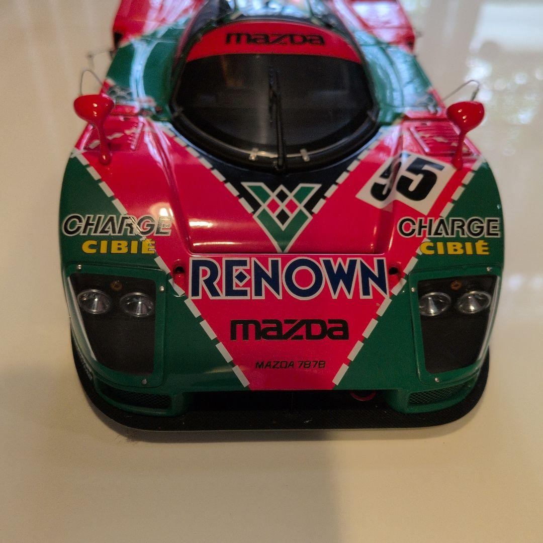 AUTOart 1/18 Mazda 787B 1991 Le Mans Winner Renown Charge Model