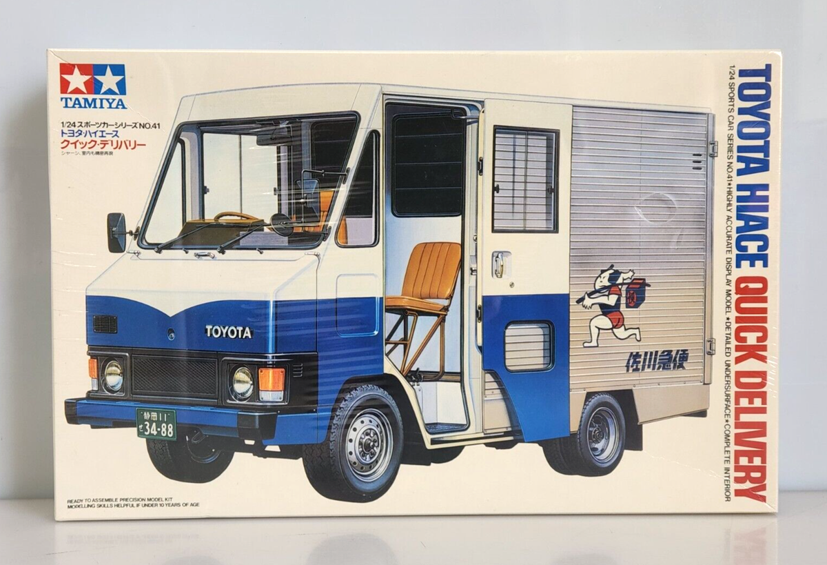 1983 Tamiya Toyota Hiace Quick Delivery 1/24 Plastic Model Kit