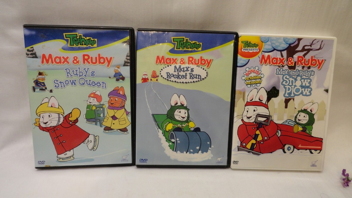 Treehouse Max & Ruby: Ruby's Snow Queen, Snow Plow, Rocket run