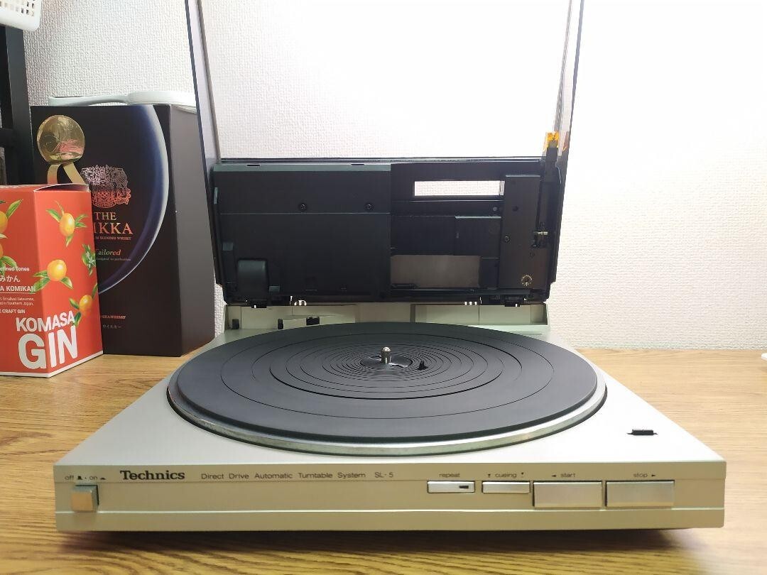 Technics SL-5 Direct Drive Full Auto Player Turntable Used Japan