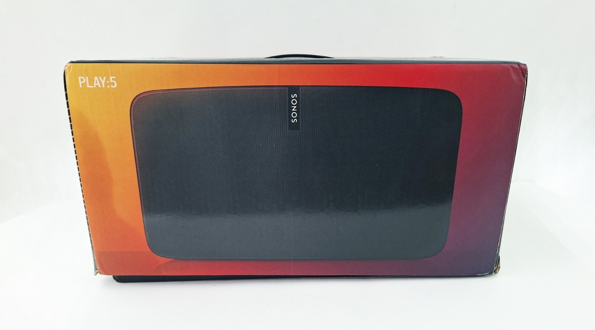 Sonos PL5G2US1BLK PLAY 5 (Gen2) Speaker (Black) - BRAND NEW | eBay