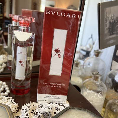 Bvlgari Eau Parfume Au THE ROUGE 3.4 oz 100ml Eau de Cologne New