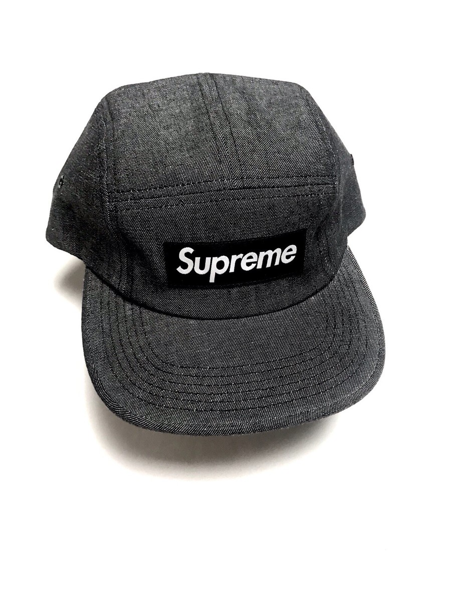 Supreme Denim Croc Strap Camp Cap FW14 | eBay
