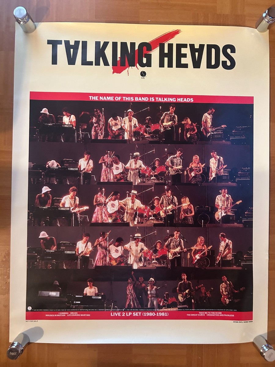 Talking Heads / The Name of This Band Is 1982 Japan Original Promo