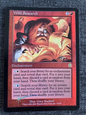 Wild Research NM FOIL Apocalypse MTG Magic The Gathering | eBay