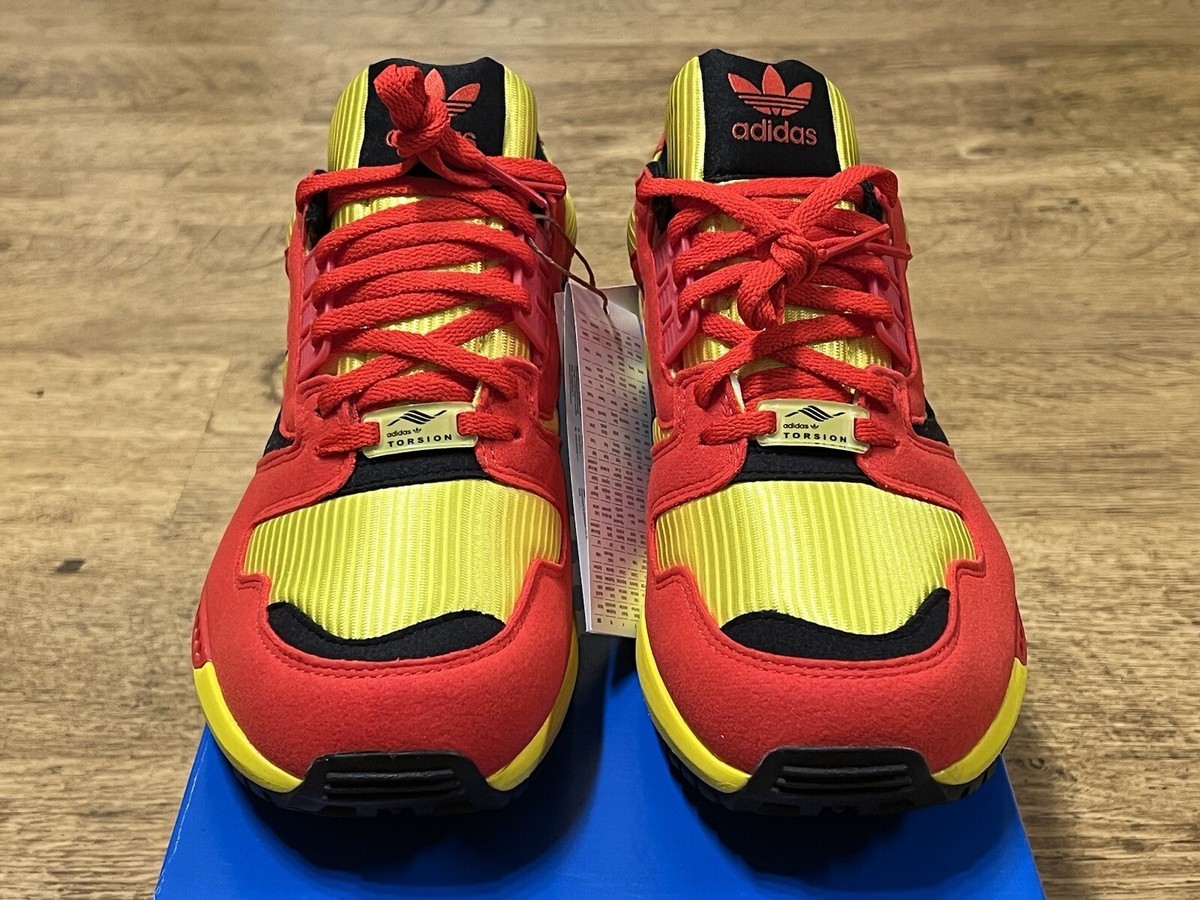 Adidas ZX 8000 Og Germany Yellow Core Black Red Uk12.5 Eur48 US13