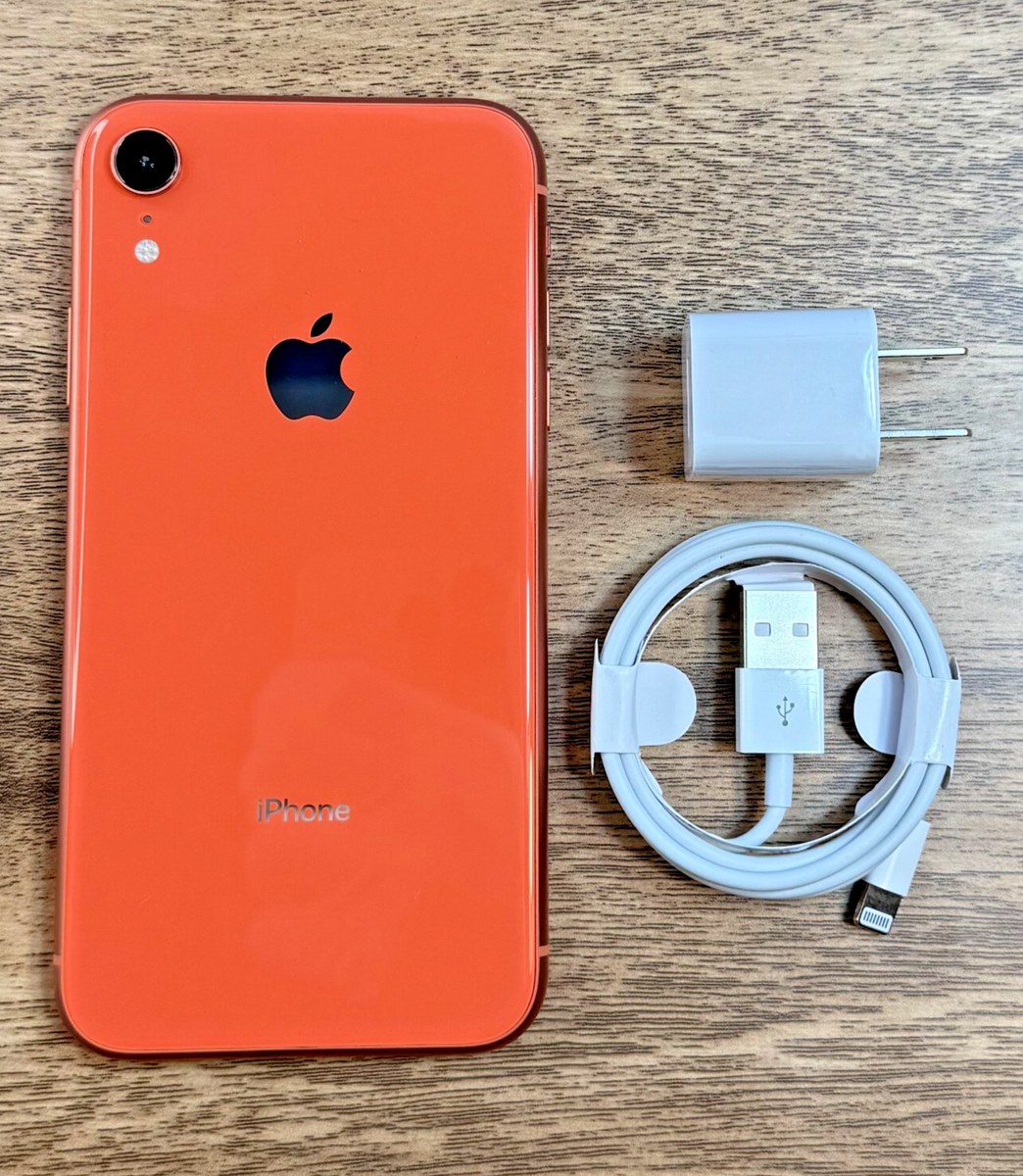 Apple iPhone XR 64GB Coral (Factory Unlocked) - Good Condition | eBay