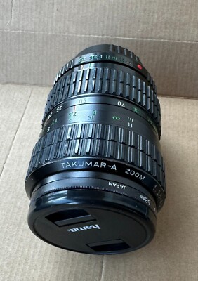 Pentax 28-80mm f3.5-4.5 Takumar A Macro MF Lens SN5708017+filter