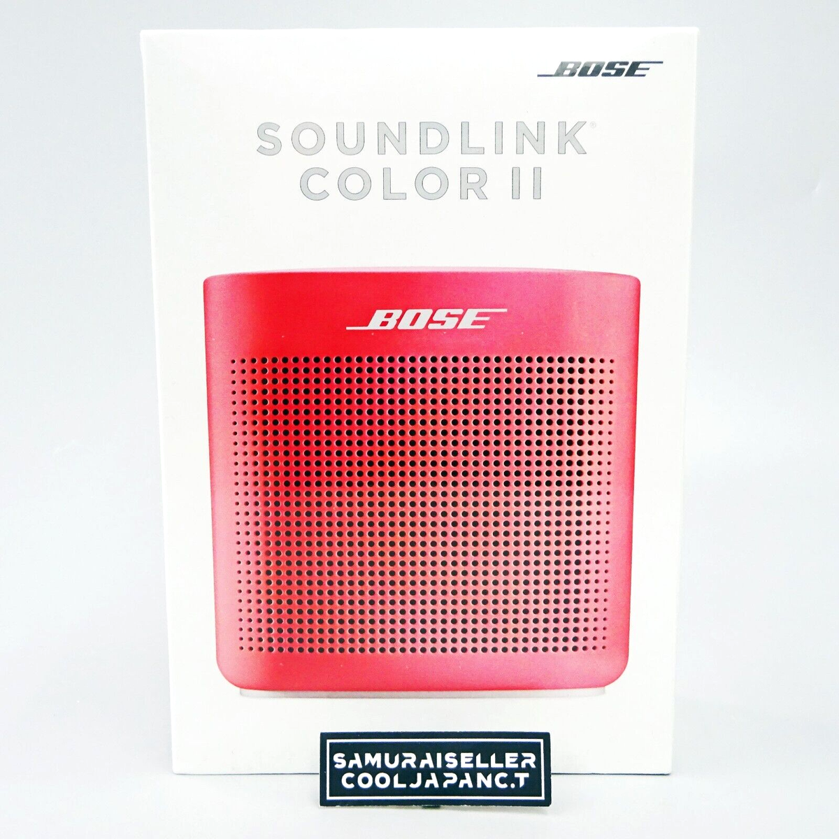 Bose SoundLink Color Bluetooth speaker II Drip-proof Coral Red