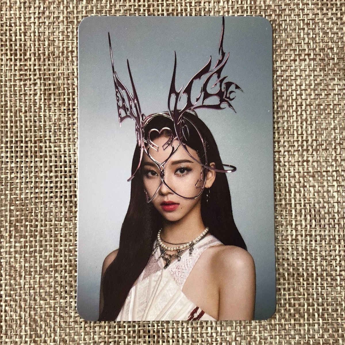 AESPA KARINA [ SAVAGE ] Official Photocard, P.O.S Ver. / New
