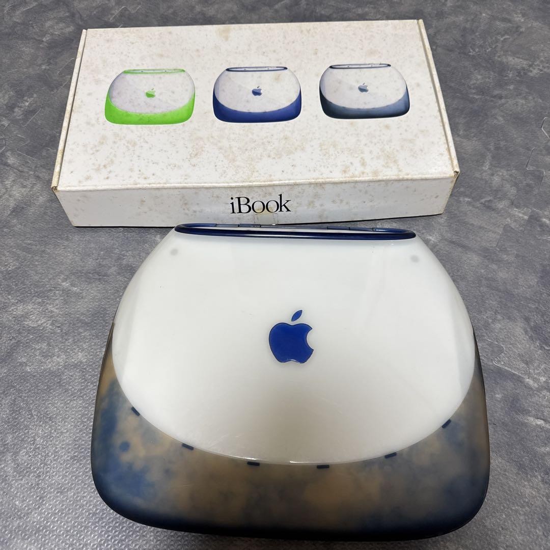 Apple iBook G3 Clamshell Laptop For Parts Junk Condition w