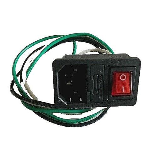 Festo KMEB-1-24-5-LED Plug Socket With Cable Angled, 3-Pin Type C