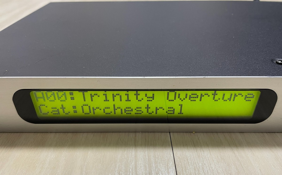 Korg TR-RACK Sound Module Synthesizer with Power Cable Used from