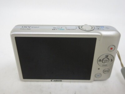 Canon IXY 210F Silver PowerShot 12.1 MP Digital Camera From JAPAN
