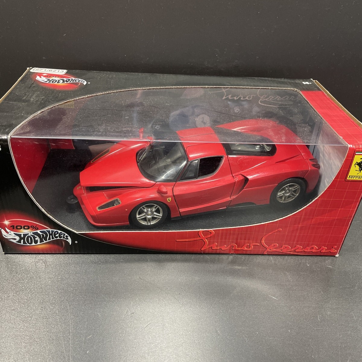 Hot Wheels 1/18 Scale - 56293 Ferrari Enzo Rosso Red | eBay UK
