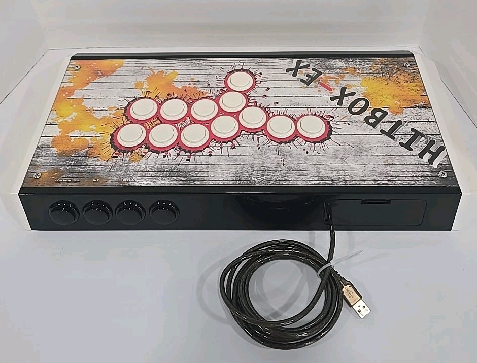 Hitbox Hit Box Arcade Controller Leverless From Japan TESTED WORKS