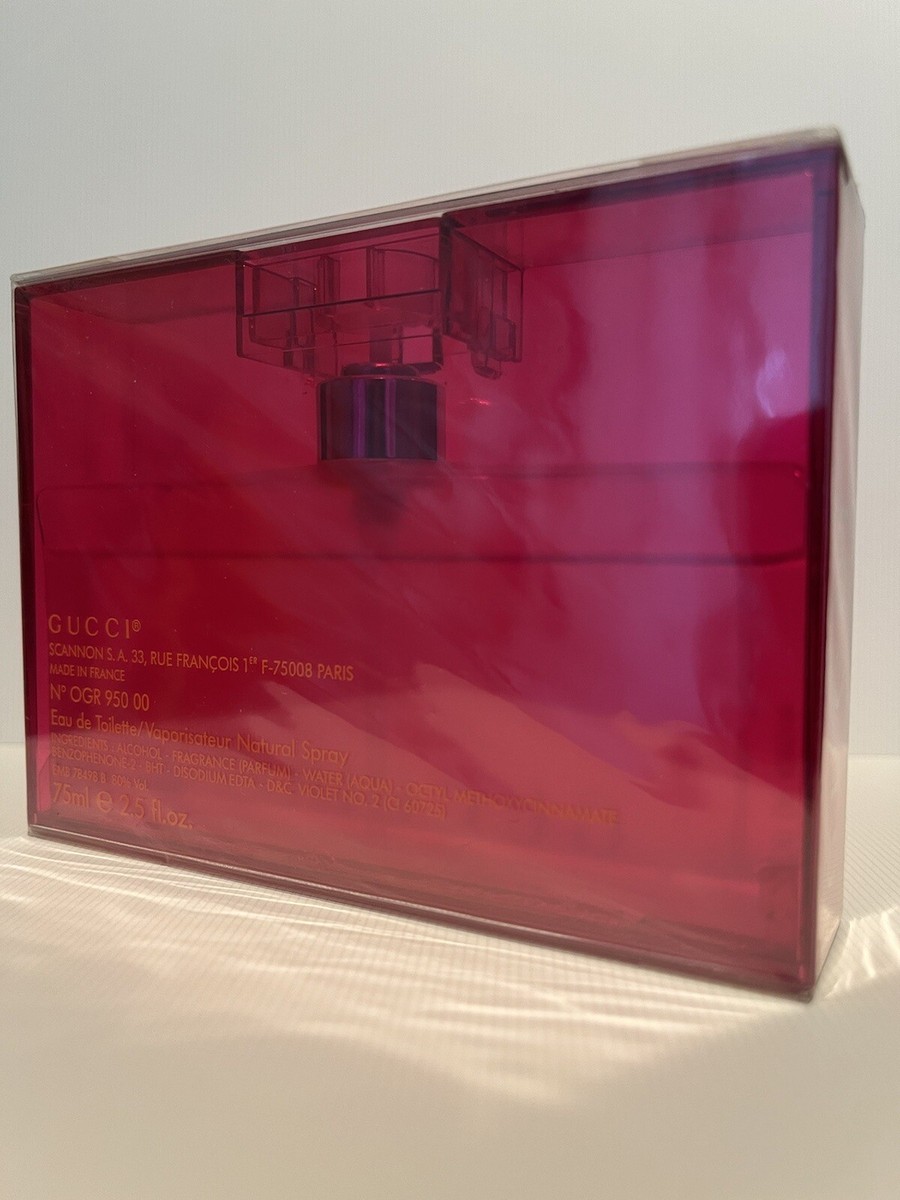 GUCCI RUSH 2 Eau de Toilette Spray 2.5 FL. OZ. / 75 ml New in