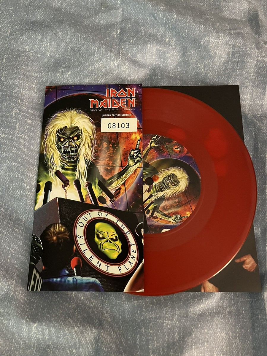 7” Limited Edition NUMBERED Vinyl Single IRON MAIDEN OUT OF THE