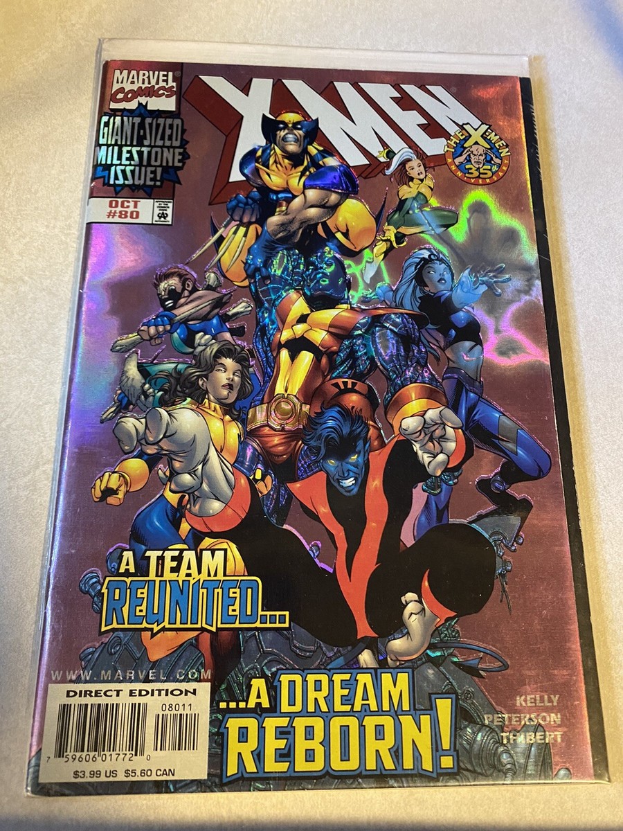 X-MEN #80 -Giant-Sized Milestone Issue, Holofoil - Marvel 1998