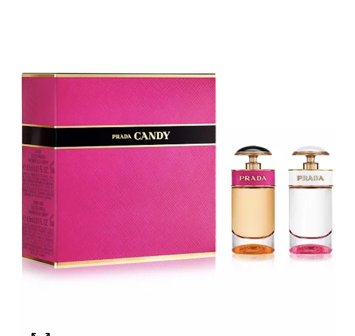 Prada Candy & Candy Kiss MINI SPLASH DAB Eau De Parfum Perfume
