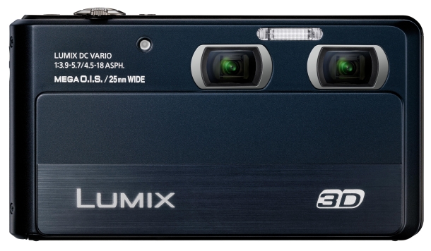 Panasonic LUMIX DMC-3D1 12.1MP Digital Camera - Black for sale