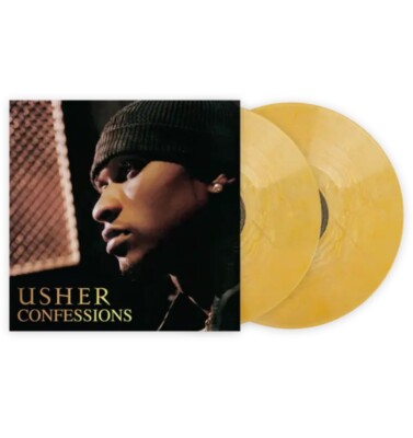 USHER - Confessions / 2xLP Vinyl limited edition on Gold Nugget