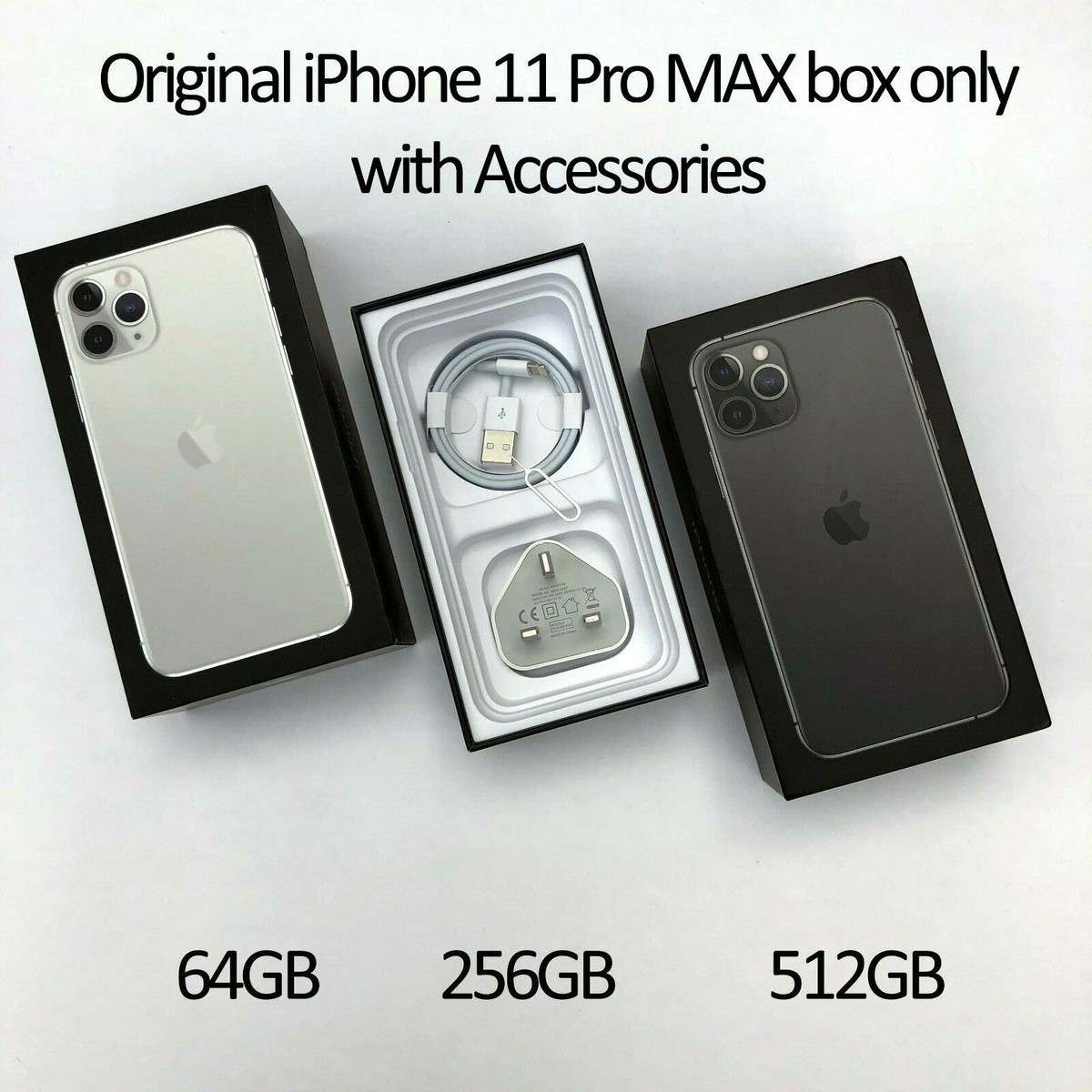 Original iPhone 11 Pro MAX box only with Accessories | eBay