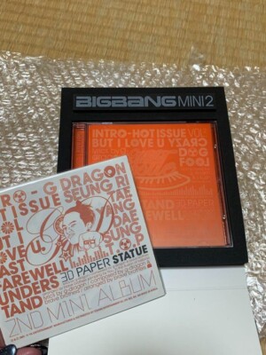 BIGBANG HOT ISSUE Mini Album Vol.2 CD Out of Print K-Pop Rare
