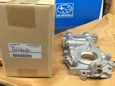Genuine Subaru 11mm 2.5L Oil Pump WRX STi Turbo Oem 15010AA360