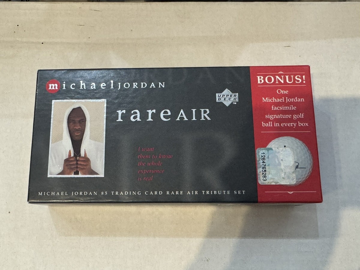 1997 UD Michael Jordan Rare Air 85 Card Set W/ Golf Ball 84
