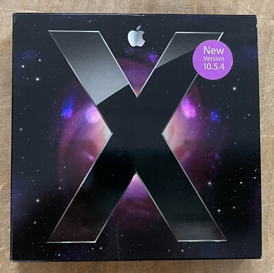 Apple Mac OSX 10.5.4 Leopard Retail Pack P/N: MB576Z/A | eBay