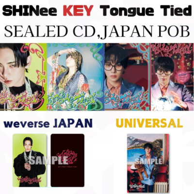 SHINEE KEY JAPAN Tongue Tied CD 