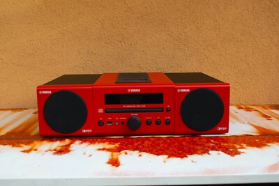Yamaha CRX 040 Japanese home stereo system in red color | eBay