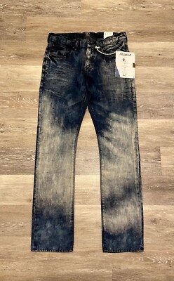 PRPS Indigo Distressed Button Fly Denim Jeans - Men's Size 32 | eBay