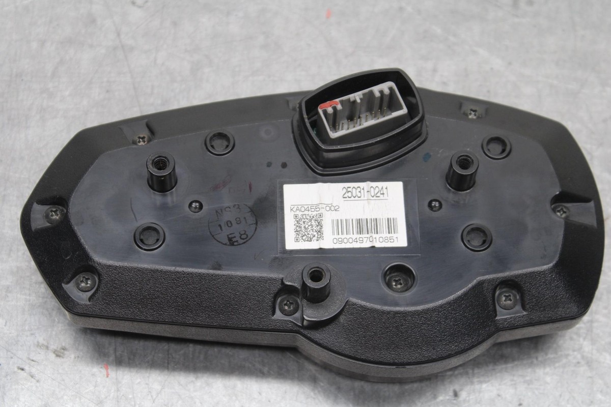09-12 KAWASAKI NINJA ZX6R SPEEDO TACH GAUGES DISPLAY CLUSTER