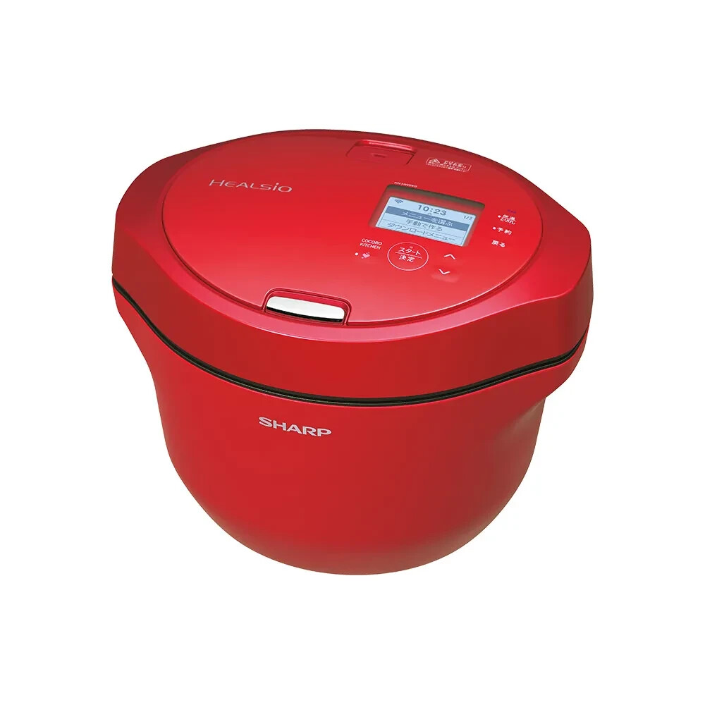 Sharp HEALSIO Hot Cook KN-HW24G 2.4L RED Waterless Automatic