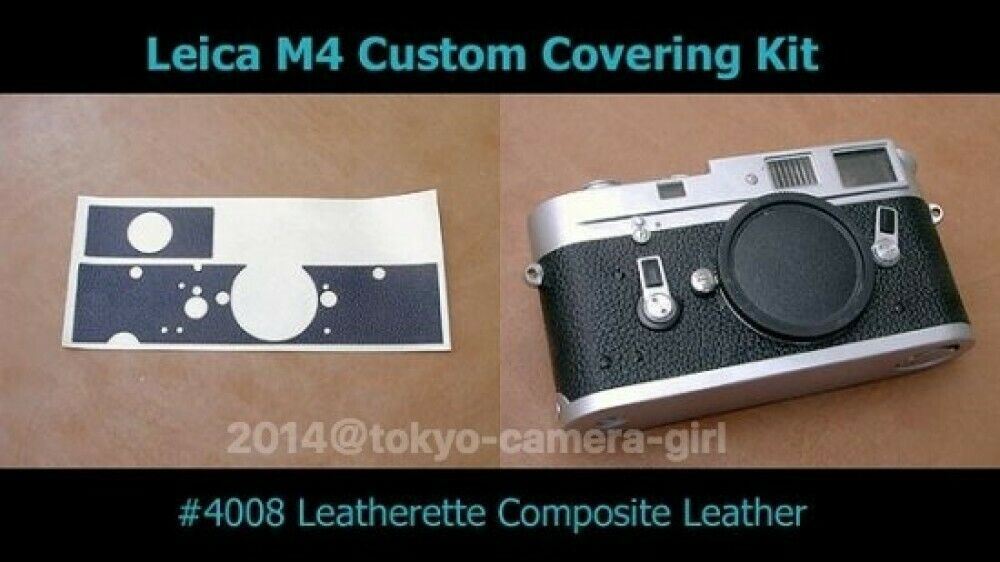 Leica M4 M4-2 M4-P Cut Leatherette Replacement dedicated parts
